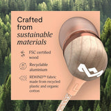 House of Marley Smile Jamaica USB-C In-Ear Hörlurar - Koppar