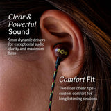 House of Marley Smile Jamaica USB-C In-Ear Hörlurar - Rasta