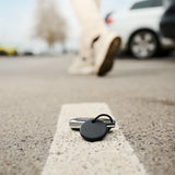 Chipolo POP Bluetooth GPS Tracker - Kompatibel med Apple Find My & Google's Find My Device - Svart