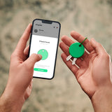 Chipolo POP Bluetooth GPS Tracker - Kompatibel med Apple Find My & Google's Find My Device - Grön