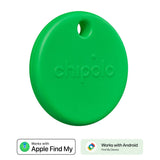 Chipolo POP Bluetooth GPS Tracker - Kompatibel med Apple Find My & Google's Find My Device - Grön