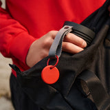 Chipolo POP Bluetooth GPS Tracker - Kompatibel med Apple Find My & Google's Find My Device - Röd