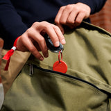 Chipolo POP Bluetooth GPS Tracker - Kompatibel med Apple Find My & Google's Find My Device - 4 Stk. - Röd / Blå / Vit / Svart