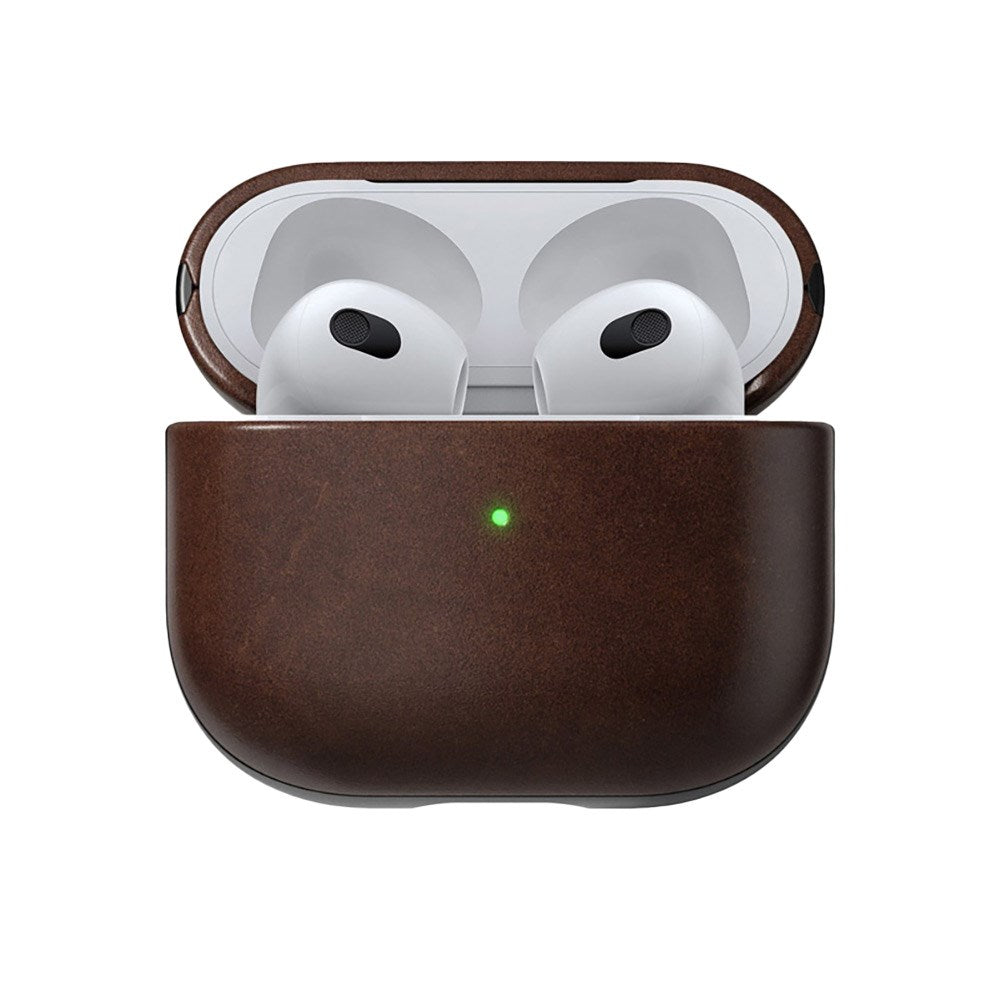 AirPods (3rd gen.) Nomad Modern Horween Leather Fodral - Brun