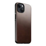 iPhone 14 Modern Nomad Horween Leather Skal - MagSafe Kompatibel - Brun