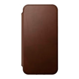 iPhone 14 Nomad Modern Leather Folio Fodral - MagSafe Kompatibel - Brun