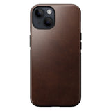 iPhone 15 Modern Nomad Horween Leather Skal - MagSafe Kompatibel - Brun