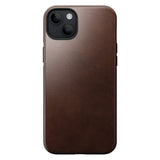 iPhone 15 Plus Modern Nomad Horween Leather Skal - MagSafe Kompatibel - Brun