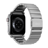 Nomad Apple Watch (42/44/SE/45/46/49mm) Titanium Band Rem - Silver