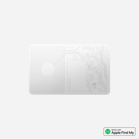 Nomad GPS Tracking Card - Apple Find My Kompatibel - Vit