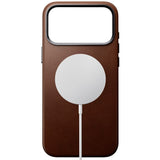 Nomad iPhone 17 Pro Max Traditional Leather Case - MagSafe Kompatibel - Brown