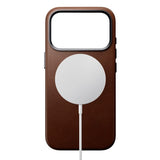Nomad iPhone 17 Pro Traditional Leather Case - MagSafe Kompatibel - Brown