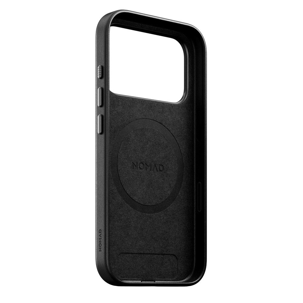 Nomad iPhone 17 Pro Traditional Leather Case - MagSafe Kompatibel - Black