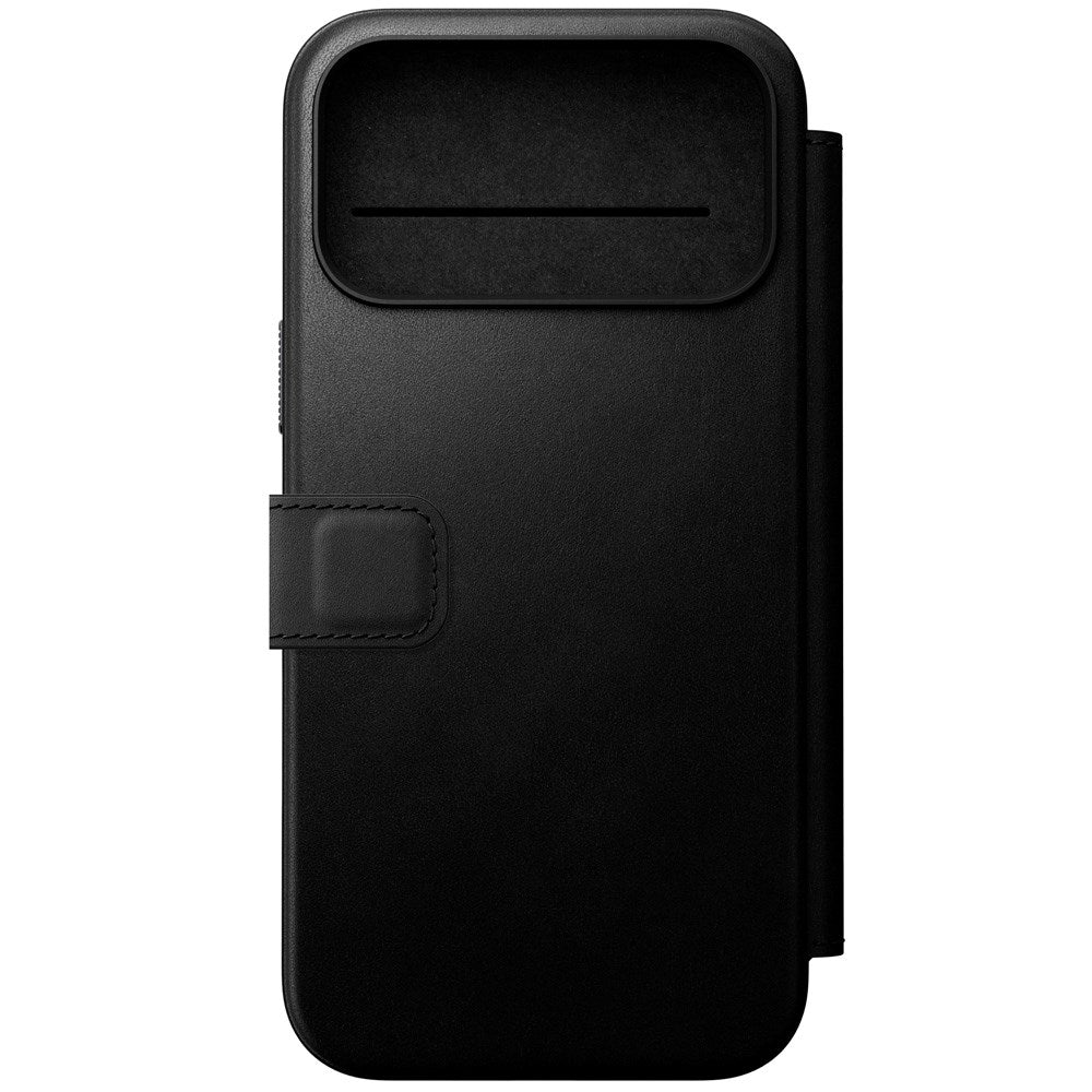 Nomad iPhone 17 Pro Max Modern Leather Folio Case - MagSafe Kompatibel - Black