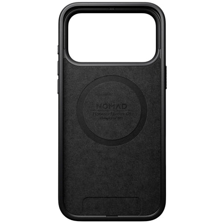 Nomad iPhone 17 Pro Max Modern Horween Leather Case - MagSafe Kompatibel - Black