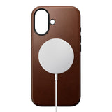 Nomad iPhone 17 Modern Leather Case - MagSafe Kompatibel - Brown