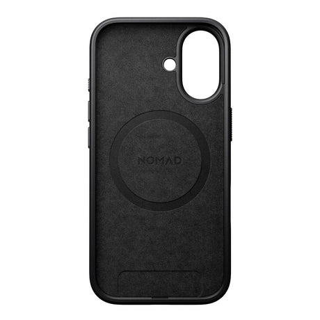 Nomad iPhone 17 Modern Leather Case - MagSafe Kompatibel - Black