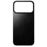 Nomad iPhone 17 Pro Max Magnetic Horween Leather Back Case - MagSafe Kompatibel - Black