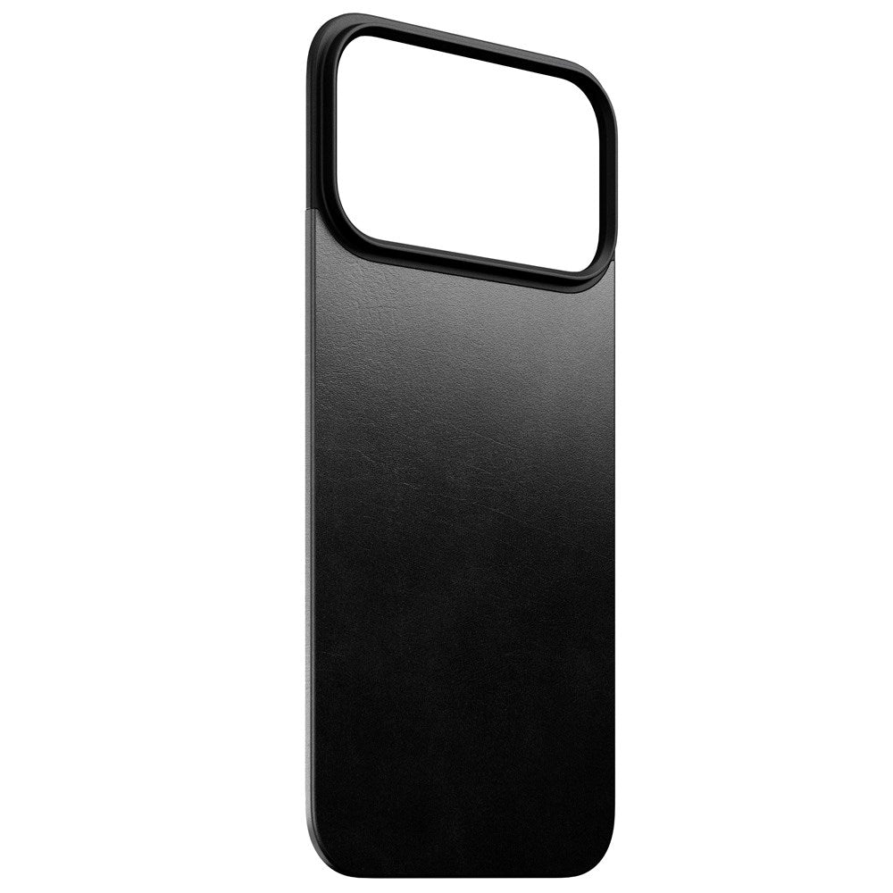 Nomad iPhone 17 Pro Max Magnetic Horween Leather Back Case - MagSafe Kompatibel - Black