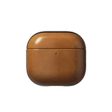 AirPods (4. Gen.) Nomad Modern Leather Fodral - Ljusbrun