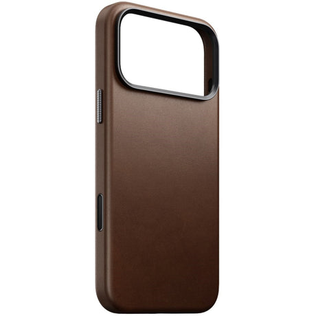 iPhone 18 Pro / 17 Pro Nomad Traditional Leather Case - MagSafe Kompatibel - Brown