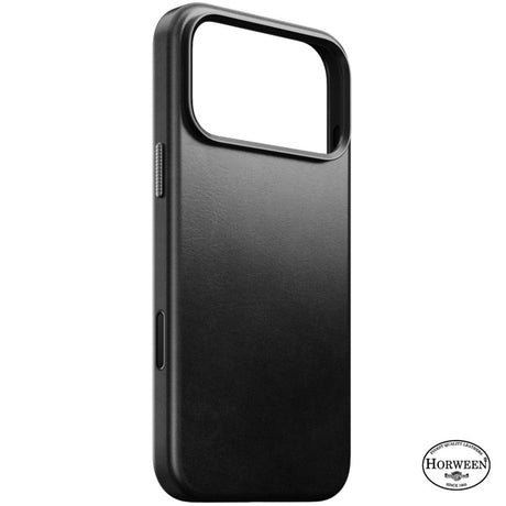 iPhone 18 Pro / 17 Pro Nomad Traditional Horween Leather Case - MagSafe Kompatibel - Black