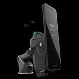 iOttie Easy-One-Touch Qi Mobilhållare m. Trådlös Laddning – Instrumentbräda / Vindruta – Svart