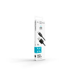 Fixed USB-A till USB-C Kabel 2m - Svart