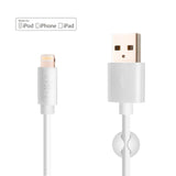 Fixed USB-A till Lightning Kabel 2m - Vit