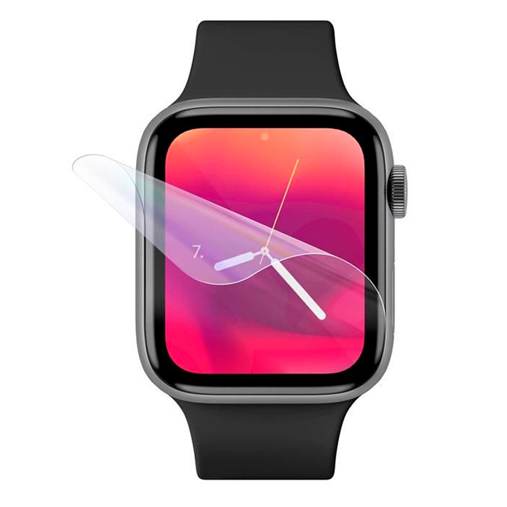 Fixed Apple Watch (42 / 44mm) Invisible Skyddsfilm - 2 st. - Transparent