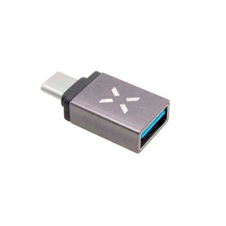 Fixed Link USB-C till USB-A Adapter - Grå