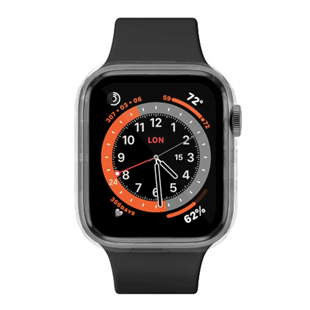 Fixed Apple Watch SE / 6 / 5 / 4 (40mm) Pure Skal m. Skärmskydd - Transparent