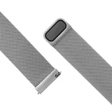 Fixed Universell Smartwatch Mesh Metall Rem (20mm) - Silver