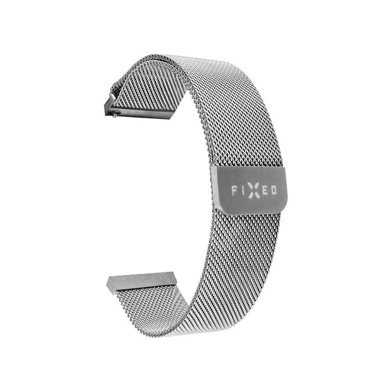 Fixed Universell Smartwatch Mesh Metall Rem (20mm) - Silver