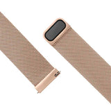 Fixed Universell Smartwatch Mesh Metall Rem (20mm) - Rose Gold