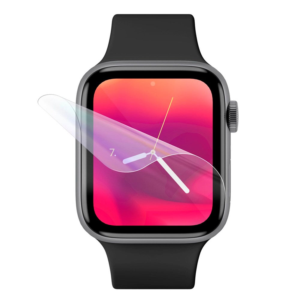 Fixed Apple Watch 9 / 8 / 7 (45mm) Invisible Skyddsfilm - 2 st. - Transparent