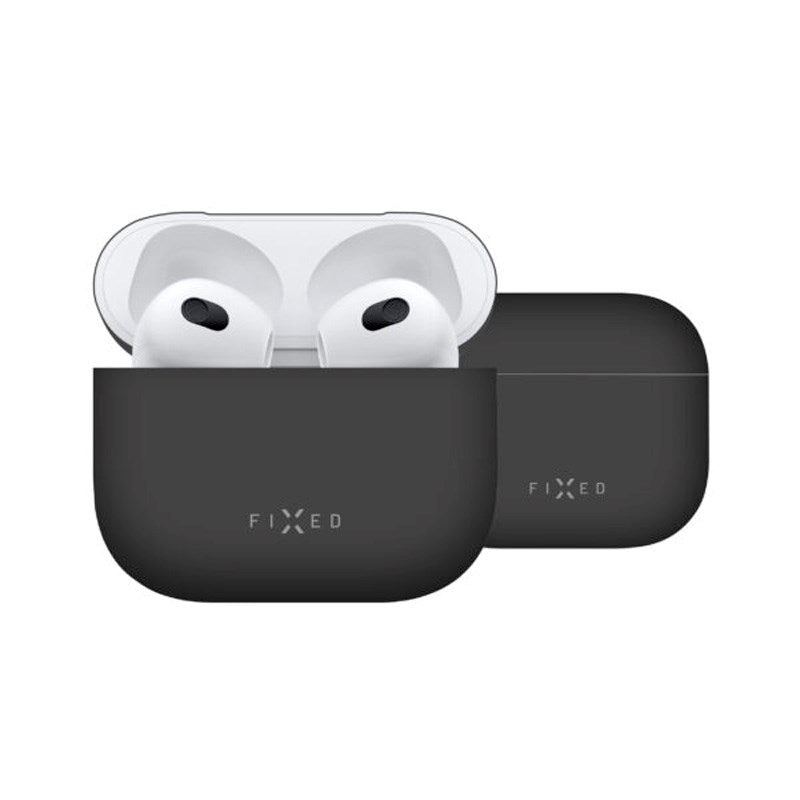 Apple AirPods (3. gen.) Fixed Silikon Skal - Svart