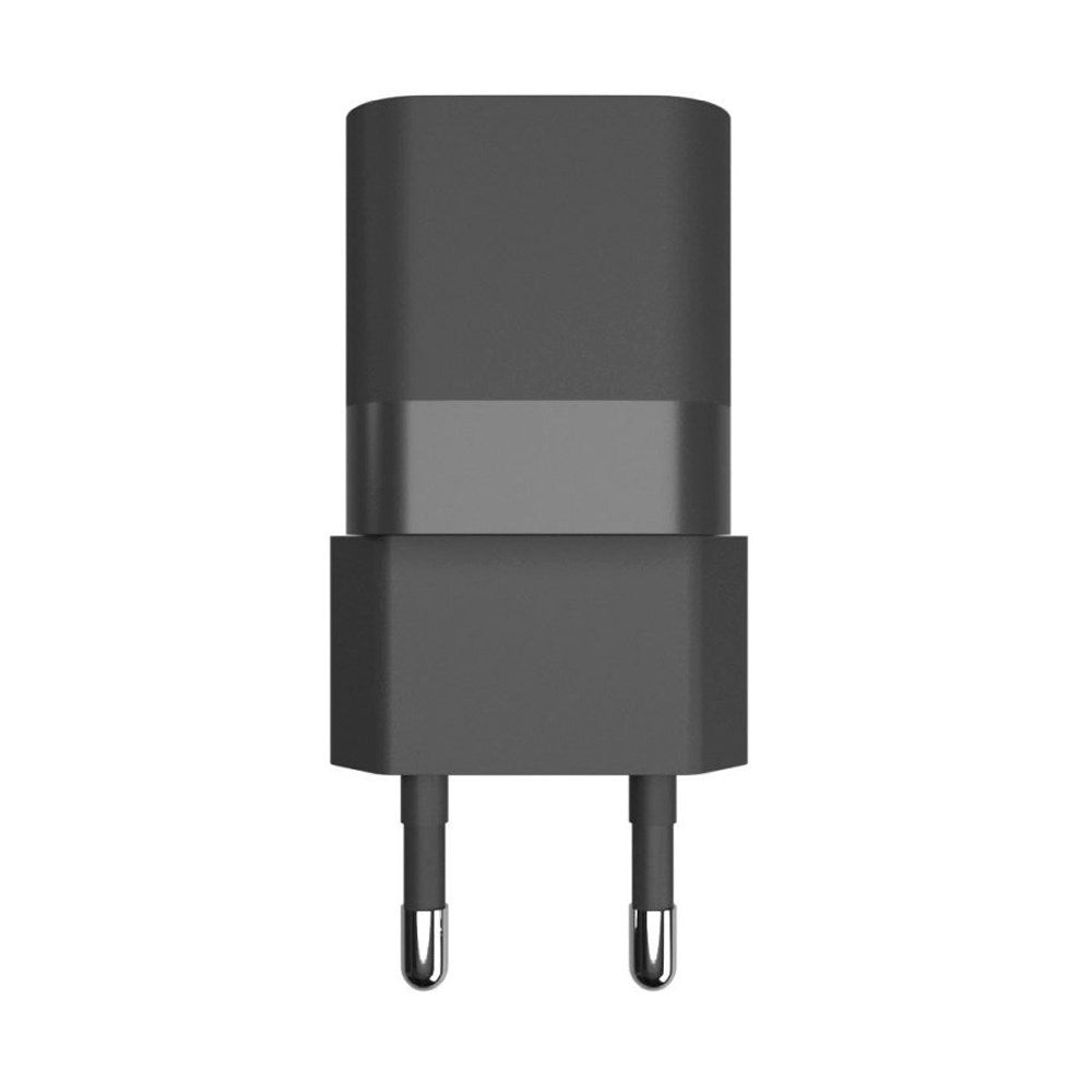 Fixed Mini Väggladdare 20W m. USB-A & USB-C - Svart