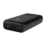 Fixed Zen 20 2 x USB-A 1 x USB-C PD 20W Power Bank 20,000 mAh - Svart