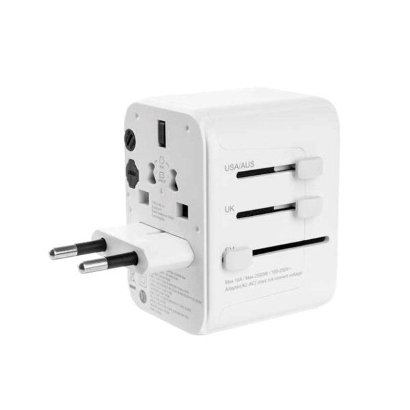 Fixed Universal Rese Adapter 30W EU / UK / USA / AUS - Vit