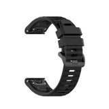 Fixed Universal Garmin 26mm Silikonrem m. QuickFit - Svart