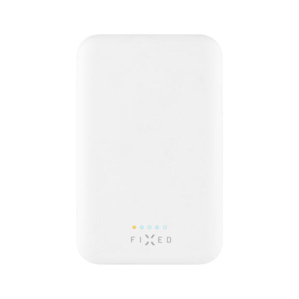 Fixed MagZen Wireless Magnetic PD 20W Power Bank 6.000 mAh - Vitt