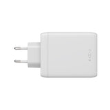 Fixed GaN 100W Väggladdare m. 3x USB-C / 1x USB-A - Vit
