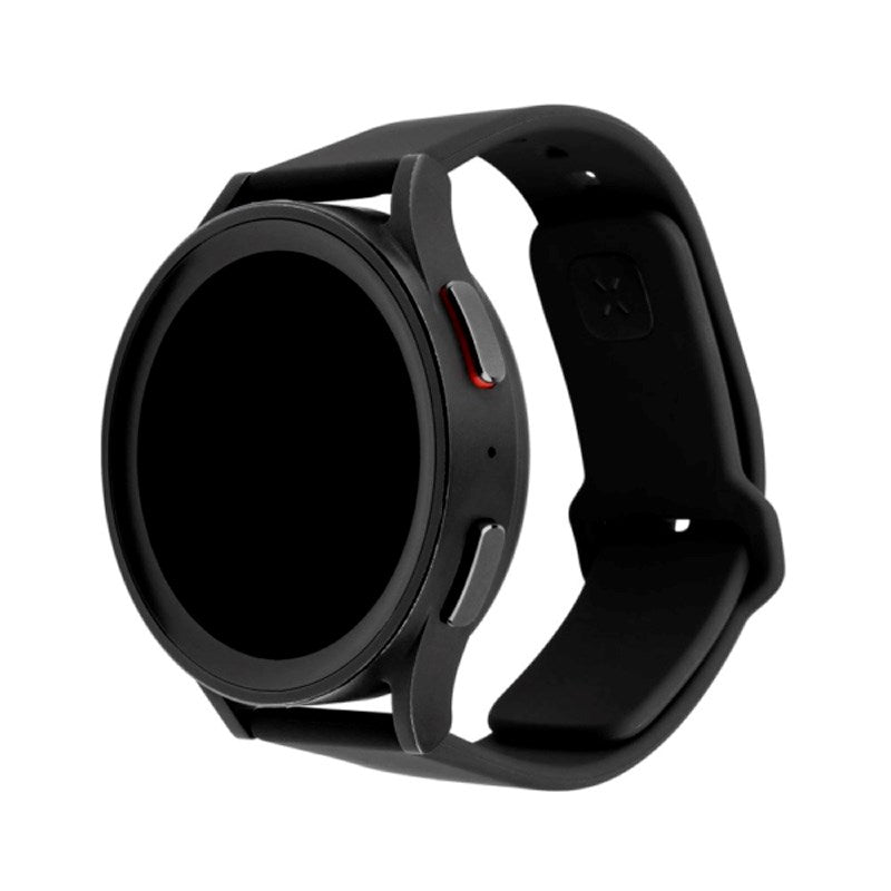 Fixed Universal Smartwatch Sporty Silikon Rem (20mm) - Svart