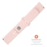 Fixed Universal Smartwatch Sporty Silikon Rem (22mm) - Rosa