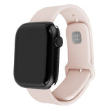 Fixed Apple Watch (38/40/SE/41/42mm) Sporty Silikonremset - Rosa