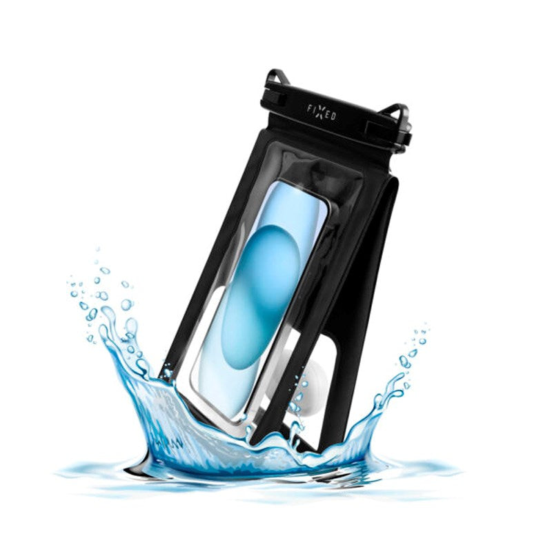 Fixed Float Case Twin 2-i-1 Vattentätt Universal Fodral (Max. Mobilitet: 195 x 135 mm) - Svart