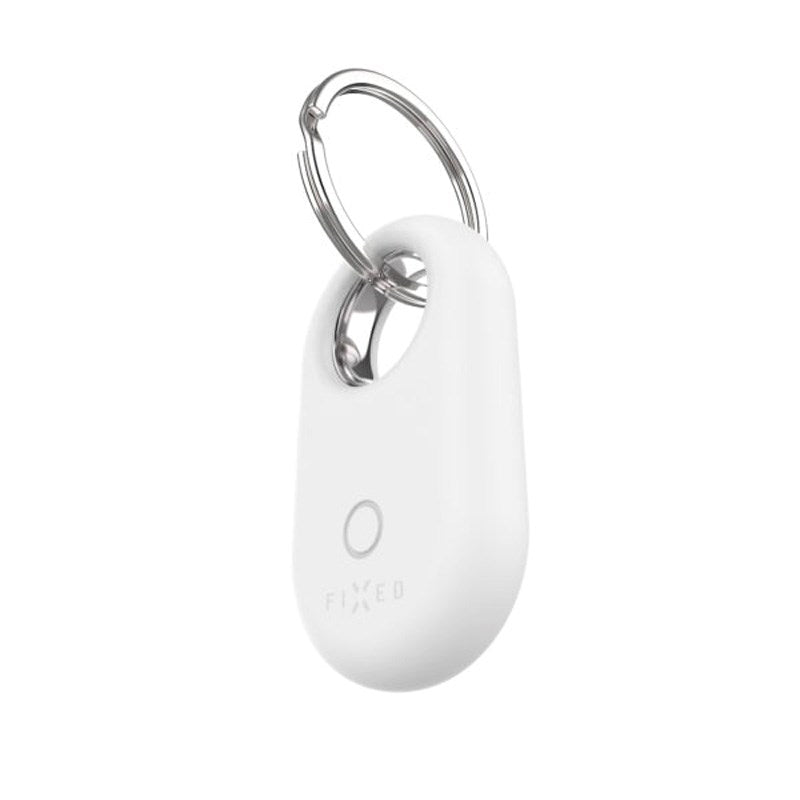 Fixed Silky Silikon Skal för Samsung Galaxy SmartTag 2 - Vit