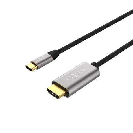 Fixed USB-C till HDMI-Kabel 4K / 60 Hz - 2m - Svart