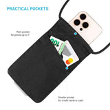 Fixed Mobilväska med Dragsko (105 x 185 mm) - Svart